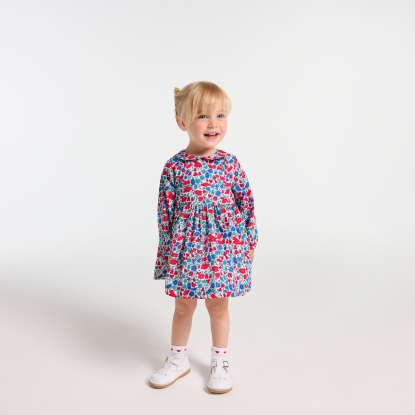 Baby girl dress in Liberty fabric