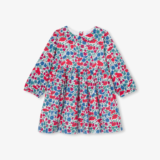 Baby girl dress in Liberty fabric Baby girl dress in Liberty fabric