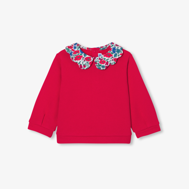 Baby girl fleece sweater Baby girl fleece sweater