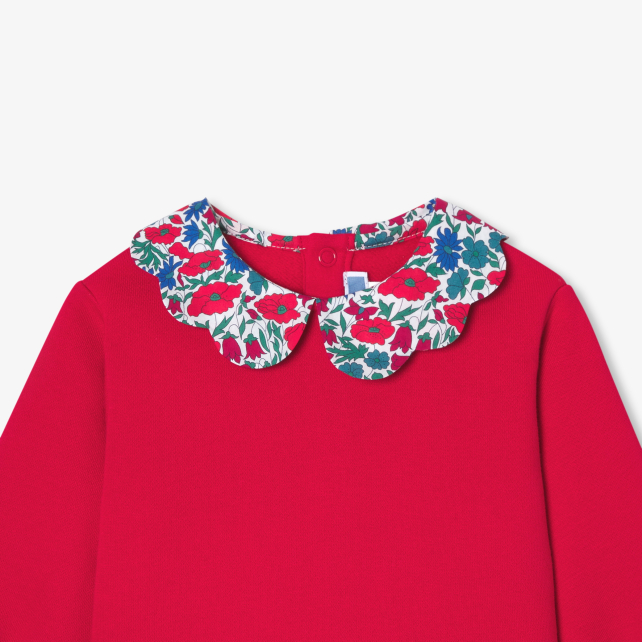 Baby girl fleece sweater Baby girl fleece sweater