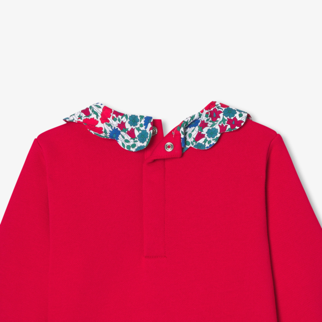 Baby girl fleece sweater Baby girl fleece sweater