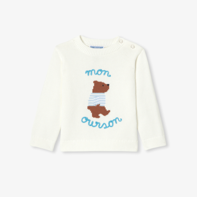 Baby boy cotton jumper Baby boy cotton jumper