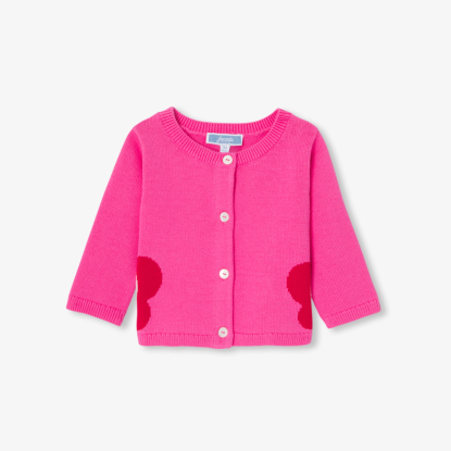 Baby girl cotton cardigan