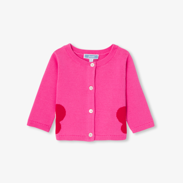 Baby girl cotton cardigan Baby girl cotton cardigan
