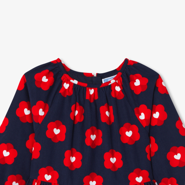 Girl dress in milleraies velvet  Girl dress in milleraies velvet