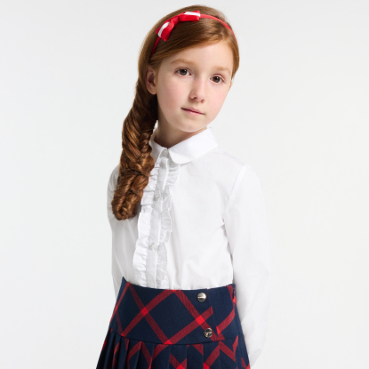 Girl poplin shirt