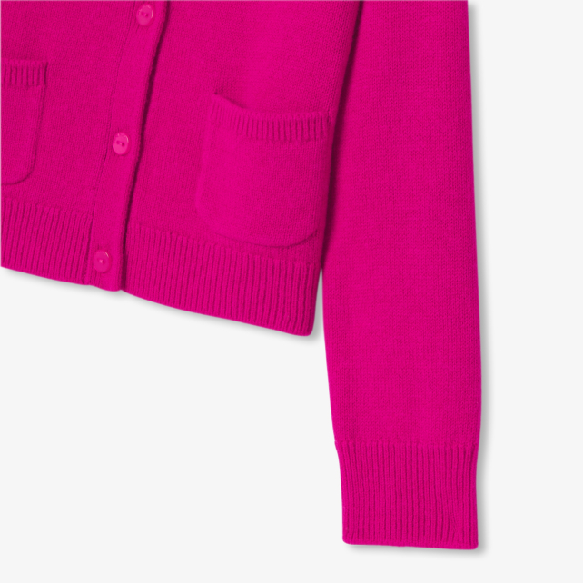 Cardigan enfant fille en laine et cachemire Cardigan enfant fille en laine et cachemire