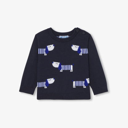 Baby boy cotton sweater