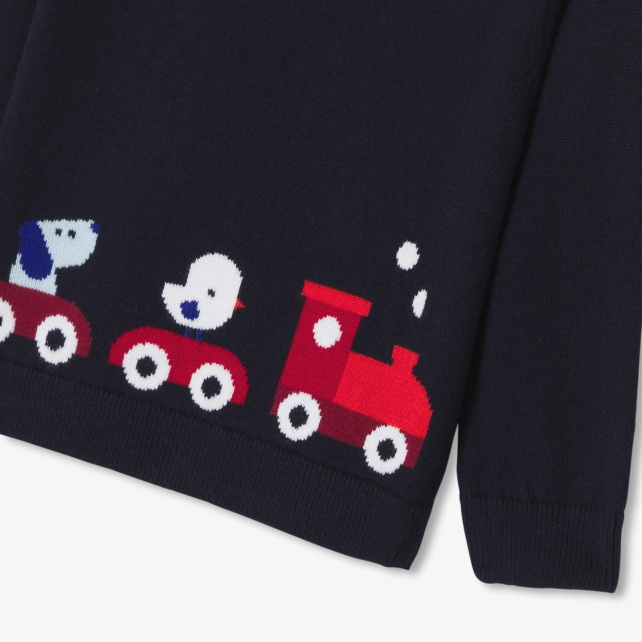 Baby boy cotton sweater Baby boy cotton sweater