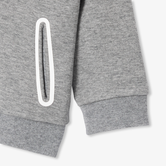 Sweat zippé bébé garçon en molleton Sweat zippé bébé garçon en molleton