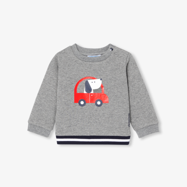 Baby boy fleece sweatshirt Baby boy fleece sweatshirt