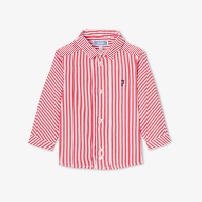 Chemise bébé garçon en popeline