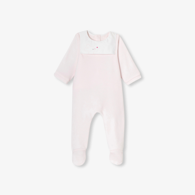 Baby girl velvet pyjamas Baby girl velvet pyjamas