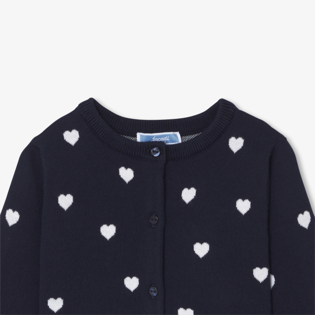 Baby girl cotton cardigan Baby girl cotton cardigan