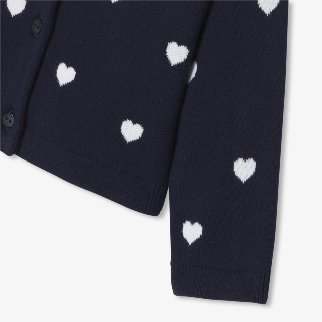 Cardigan bébé fille en coton Cardigan bébé fille en coton