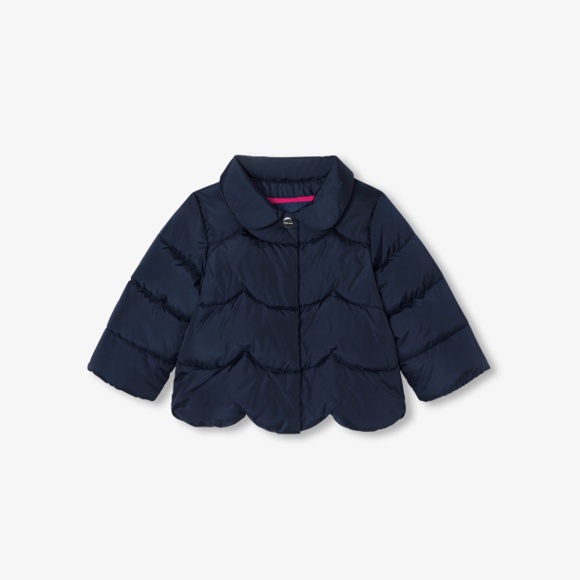 Baby girl mid-season padded jacket Baby girl mid-season padded jacket