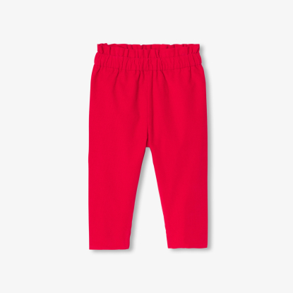 Pantalon bébé fille en velours milleraies