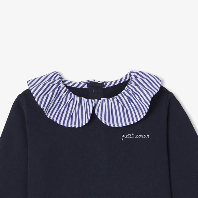 Baby girl fleece sweater Baby girl fleece sweater