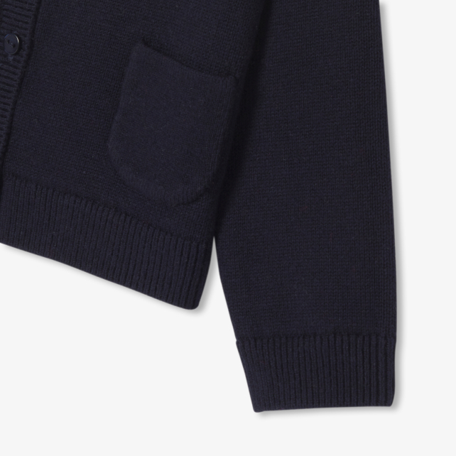 Cardigan bébé fille en coton et laine Cardigan bébé fille en coton et laine