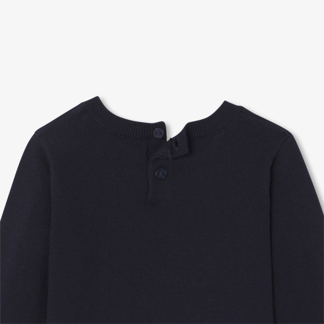 Pull bébé fille en coton et laine Pull bébé fille en coton et laine
