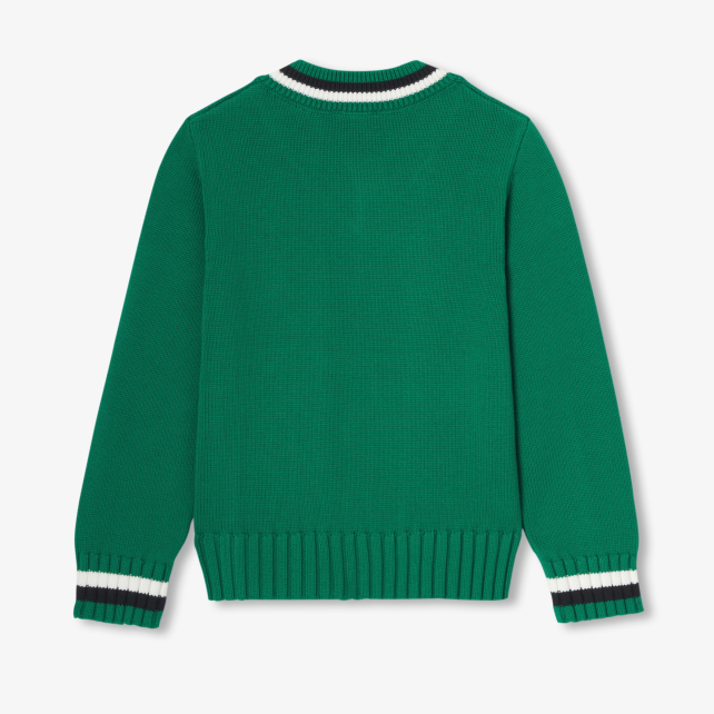 Children cotton cricket sweater