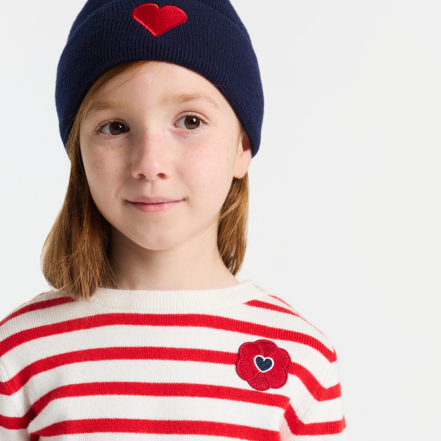 Pull enfant fille à rayures Pull enfant fille à rayures