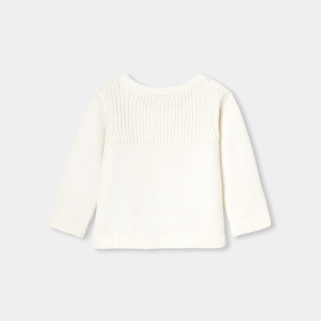 Baby boy jersey cardigan Baby boy jersey cardigan