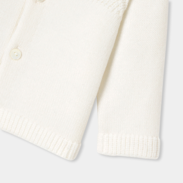 Baby boy jersey cardigan Baby boy jersey cardigan