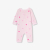 Baby girl heart knit jumpsuit Baby girl heart knit jumpsuit