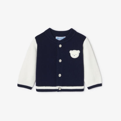 Cardigan bébé garçon esprit Teddy