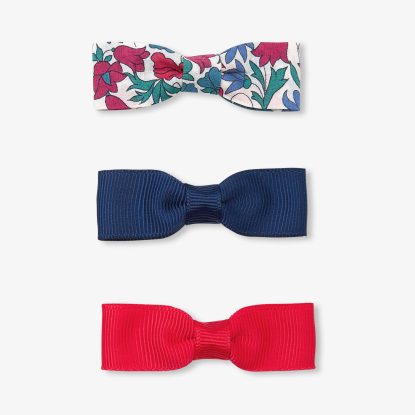 Girl click-clack clip trio