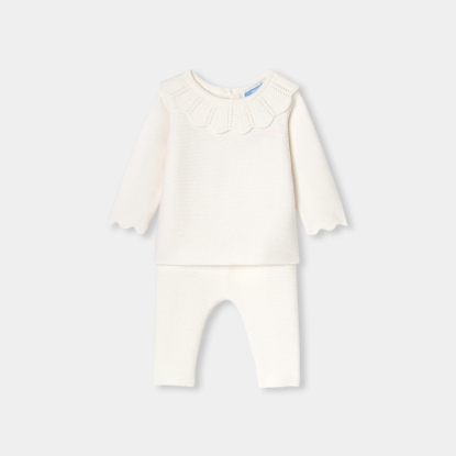Ensemble bébé fille en laine