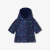 Baby girl heart-shaped motif down jacket Baby girl heart-shaped motif down jacket