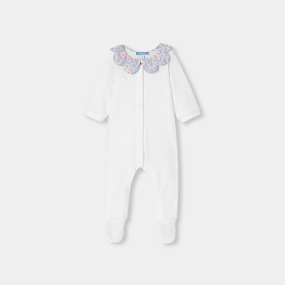 Baby girl velvet pyjamas