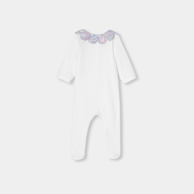 Baby girl velvet pyjamas Baby girl velvet pyjamas
