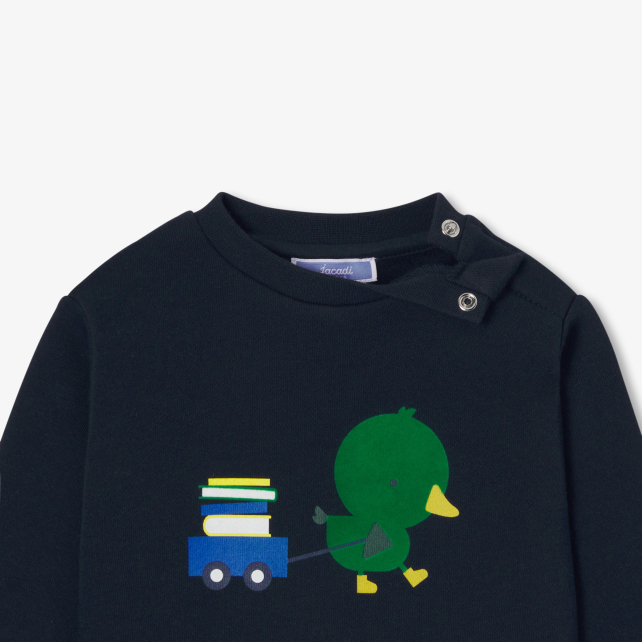Baby boy fleece sweatshirt Baby boy fleece sweatshirt