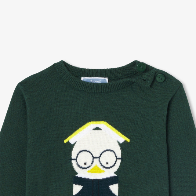 Pull bébé garçon en coton et laine Pull bébé garçon en coton et laine