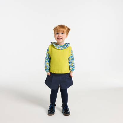 Short bébé fille en jean