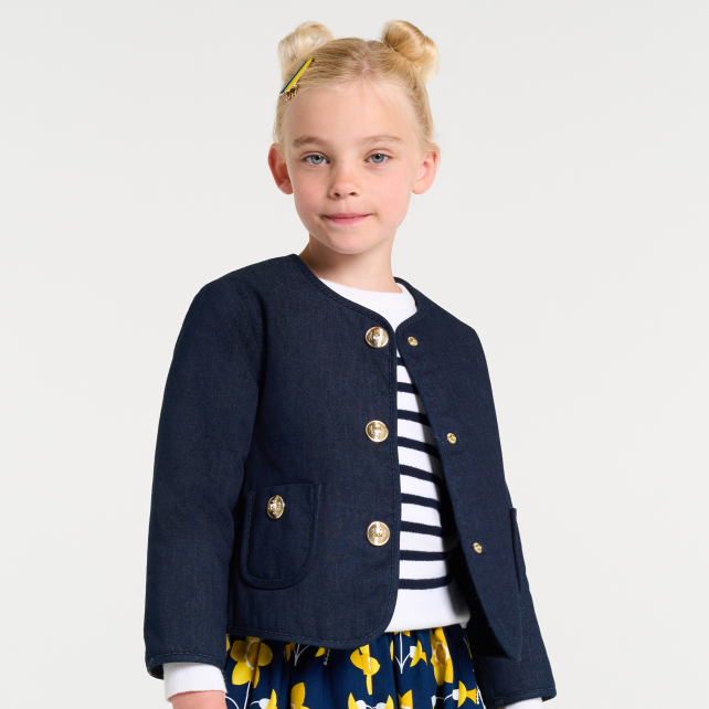 Veste enfant fille en jean