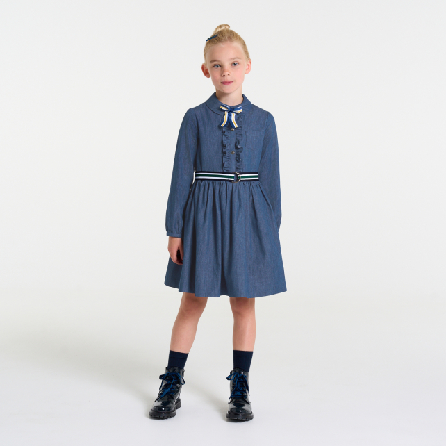 Robe en jean enfant fille