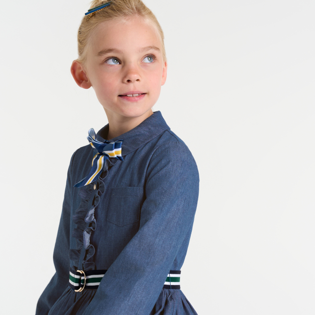 Girl denim dress Girl denim dress