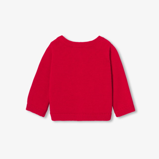 Baby boy cardigan in cotton jersey Baby boy cardigan in cotton jersey