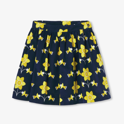Girl milleraies velvet skirt 