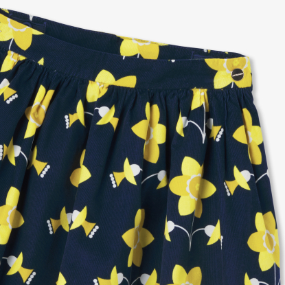 Girl milleraies velvet skirt 