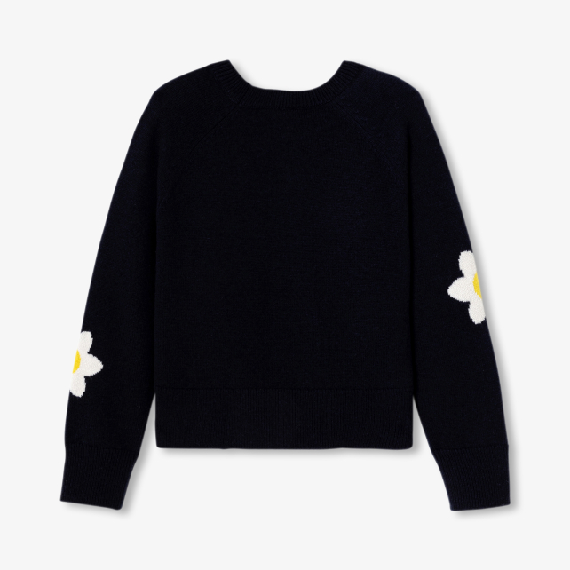 Pull enfant fille en laine majoritaire Pull enfant fille en laine majoritaire