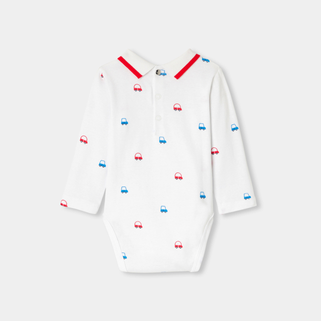 Baby boy polo neck bodysuit Baby boy polo neck bodysuit