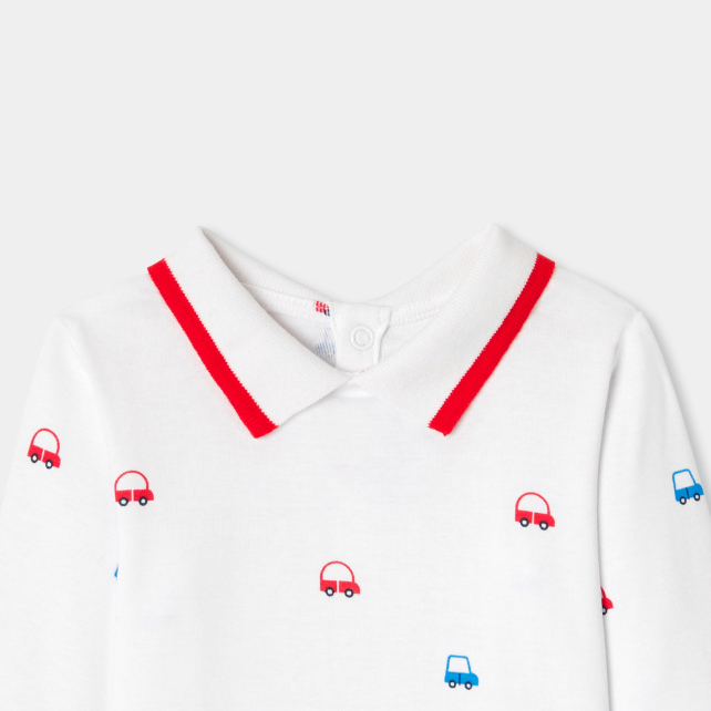 Baby boy polo neck bodysuit Baby boy polo neck bodysuit