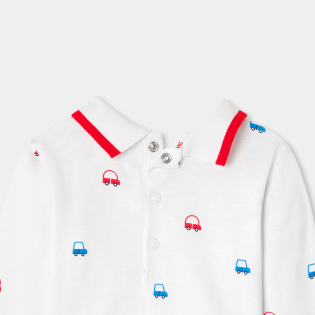 Baby boy polo neck bodysuit Baby boy polo neck bodysuit