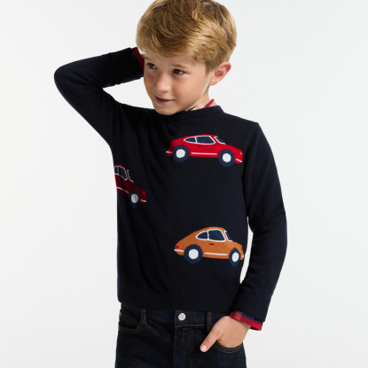 Boy wool sweater