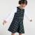 Robe chasuble enfant fille en flanelle